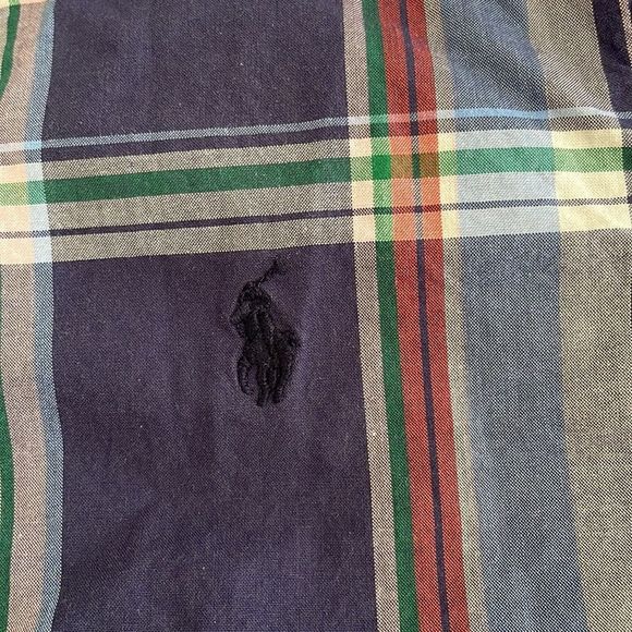 Ralph Lauren 2T button down plaid shirt - Picture 2 of 5